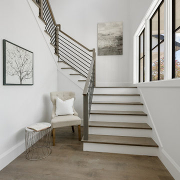 05 - Transitional Craftsman Merrill Staircase