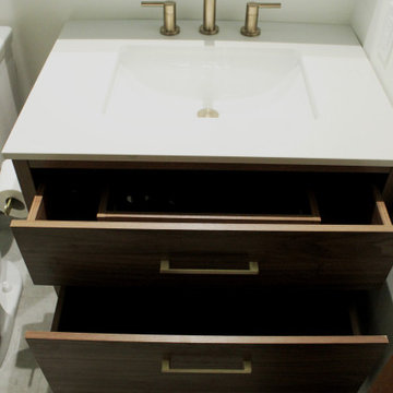 Red Maple Vanity Details