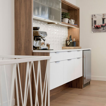 Contemporary Walnut Kitchen