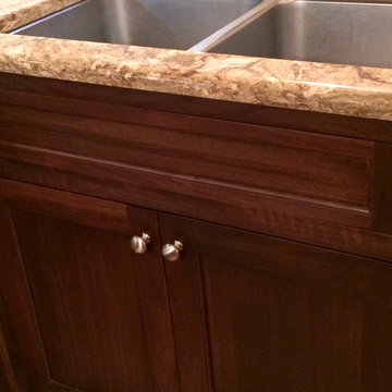 Jefferson Beach Kitchen- DeWil's Expression Inset Cabinets