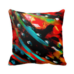 "Spider Legs" JTG Art Pillow - Decorative Pillows