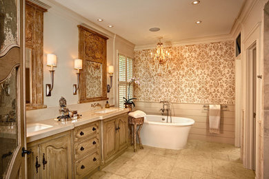 Inspiration for a timeless bathroom remodel in Charlotte
