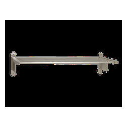 15840-30-SS Coat Rack With Shelf - Bathroom Accessories