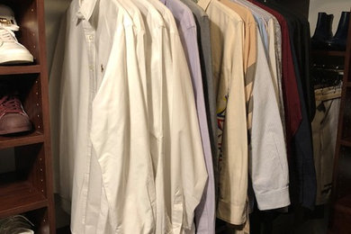 Color Coded Closet