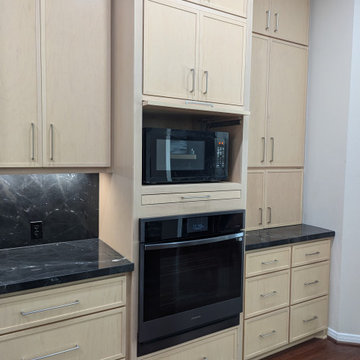 Japandi Maple Negresco kitchen