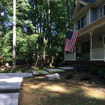 Monrovia Walkway, Steps and Landscaping