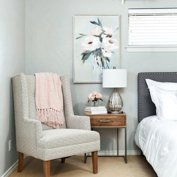 Creating an updated look in an outdated home