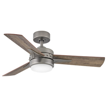 Hinkley Ventus 44" Integrated LED Indoor Ceiling Fan, Pewter