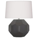 Robert Abbey - Robert Abbey Franklin 1 Light Accent Lamp, Matte Ash Glazed Ceramic - *Part of the Franklin Collection