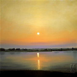 River Sunset by Matthew Hasty - Artwork