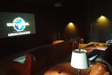 Home theater - home theater idea in Chicago
