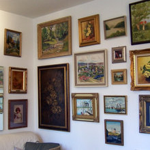 art gallery wall