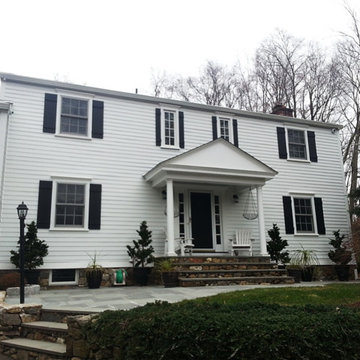 6 1/4" HardiePlank Cedarmill Arctic White Arctic White HardieTrim