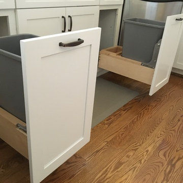 Dueling Recycling Bins