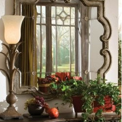 www.essentialsinside.com: prisca distressed silver mirror small - Wall Mirrors