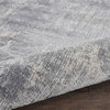 Nourison Rustic Textures 2'2" x 7'6" Ivory/Silver Modern Indoor Area Rug