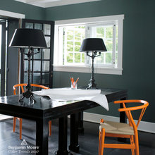 Paint, wall paper, curtains, etc.
