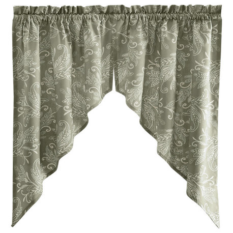 Lexington Leaf Tailored Swag, Sage