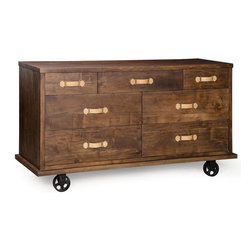 Dutch 7 Drawer Dresser - Dressers