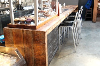 Reclaimed Counter Top / Home and office furniture made from reclaimed wood
