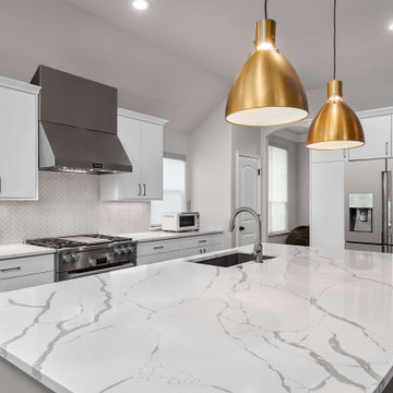 Modern White Kitchen