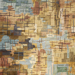 Impressionist Canvas Rug - Area Rugs