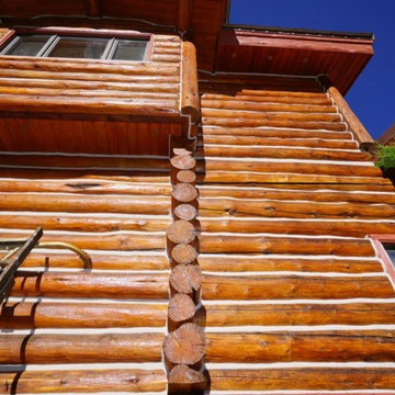 Log Home Restoration Canyon City Colorado