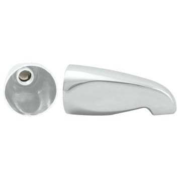 Standard 5.5" Tub Spout In Powder Coated White