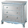 Hooker Furniture Three Drawer French Mirror Chest