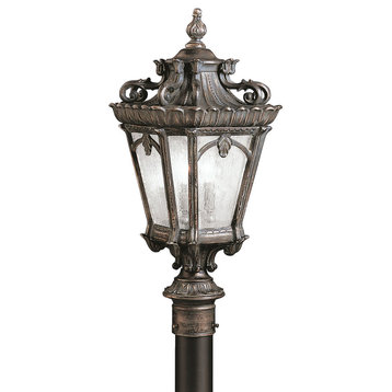 Kichler 9559LD Four Light Outdoor Post Mount, Londonderry Finish
