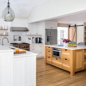 Rustic modern farmhouse kitchen