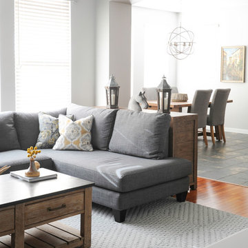 Rustic Touch Family Room