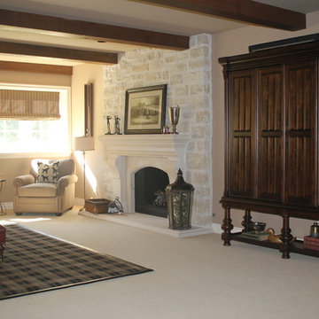 Flint Hills National Golf Inspired Family Room