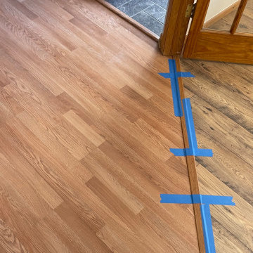 Laminate Chestnut Bedroom Flooring