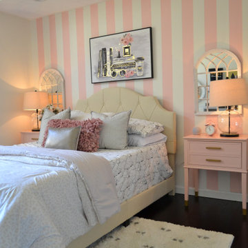 Chic Pink Teen Room