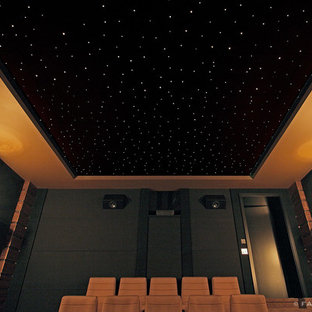 Inspiration for a home theater remodel in Dortmund