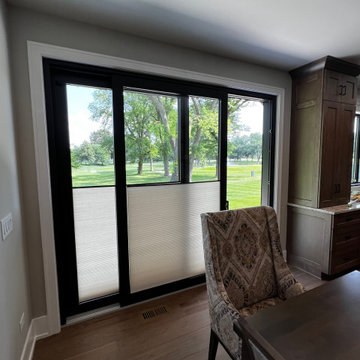Kitchen Patio Door, Light Filtering Top Down