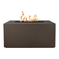 The Outdoor Plus - Pismo Firepit, Chocolate, 48" - Fire Pits
