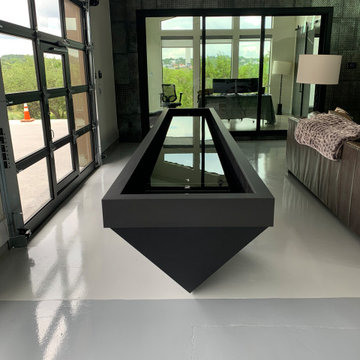 Stealth Shuffleboard Game Room