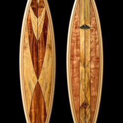 7'-3" Wooden Surfboards - Products