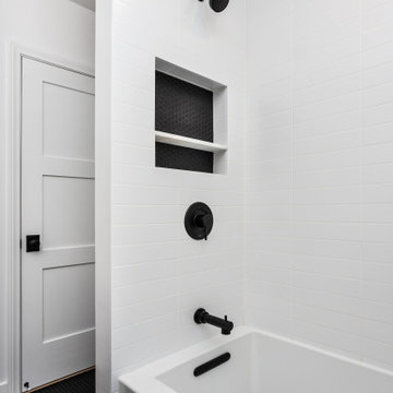 Modern Interior With Bathroom Remodel