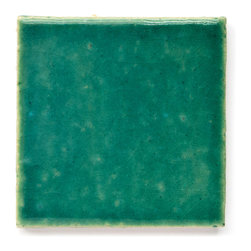 1017W Sea Mist (Crackle and Glossy Finish) - Handmade Ceramic Tile - Tile