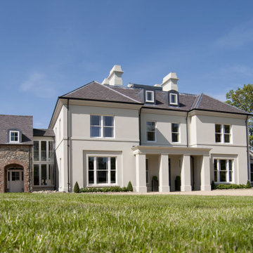 Classical Elegant Frontage with a Contemporary Façade Towards the Sea View