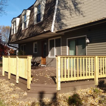 Timber Tech Deck in Elk Grove Village