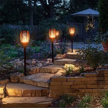Solar Lights Dancing Flames LED