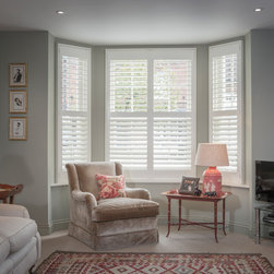 Classic Home With a Modern Twist - Interior Shutters
