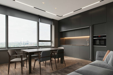 Black apartment for single men