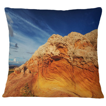 Coyote Buttes of Vermillion Cliffs Landscape Printed Throw Pillow, 18"x18"