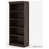 Grimbergen Solid Wood 5 Shelf Contemporary Style Bookcase