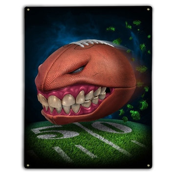 Monster Football, Classic Metal Sign